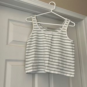 Madewell striped tank